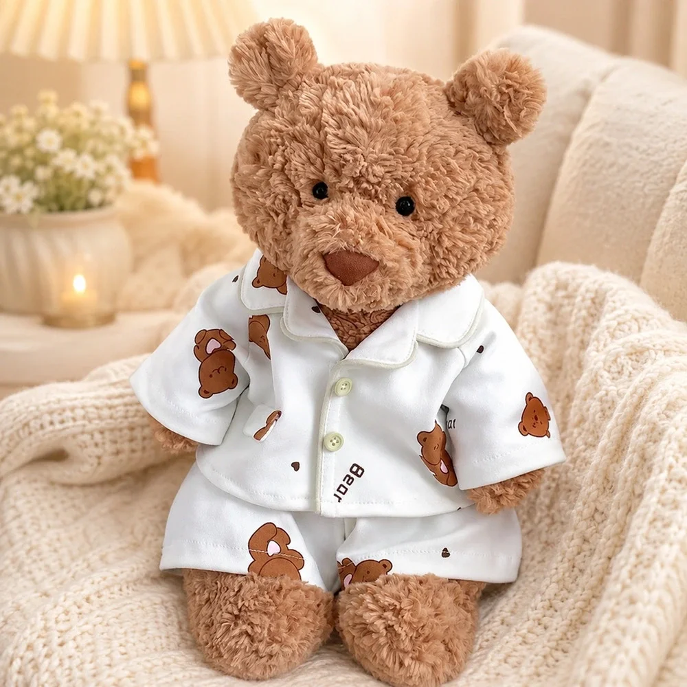 Bartholomew bear cute clothes outfits - Heart Bear Loungewear Set[BXYC-26-14IN]
